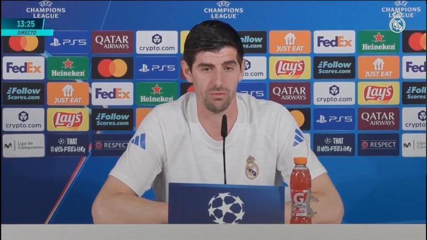 Courtois, decepcionado con Mourinho