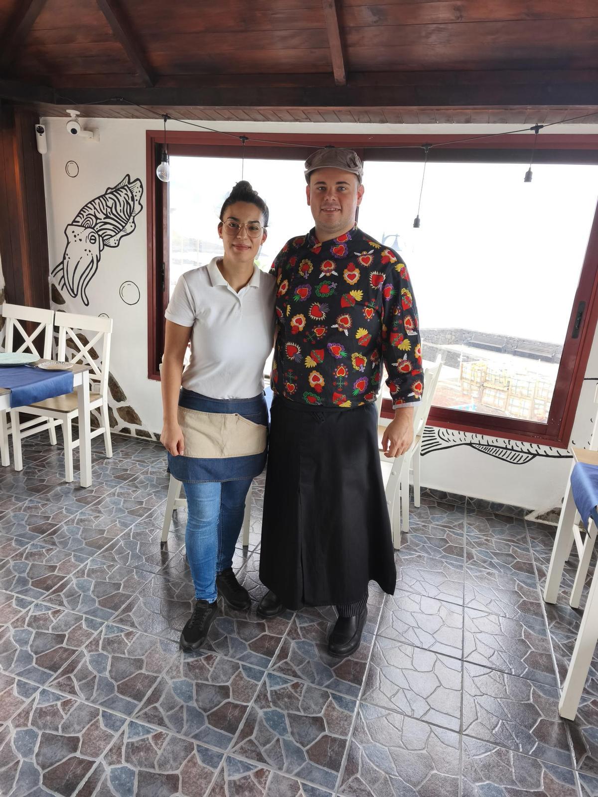 Amanda Brito y Josúe Martín.