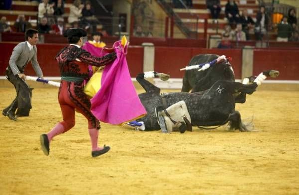 Vaquillas y rejones en la Feria San Jorge