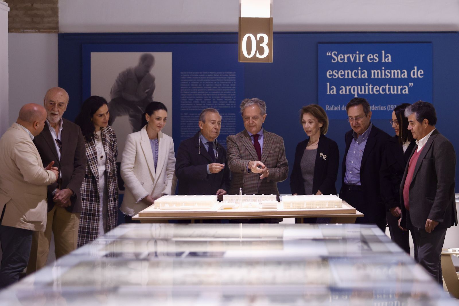 La Diputación acoge una exposición de la obra pública de Rafael de la Hoz