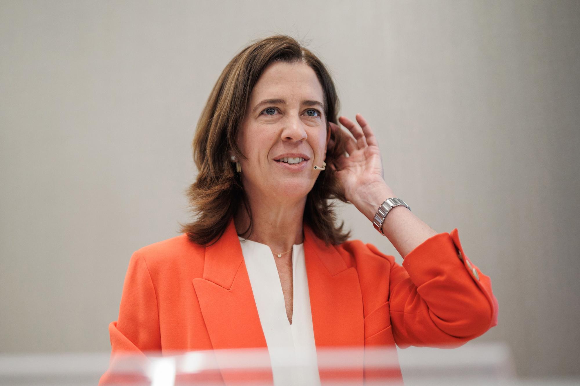 La presidenta de la AEB, Alejandra Kindelán