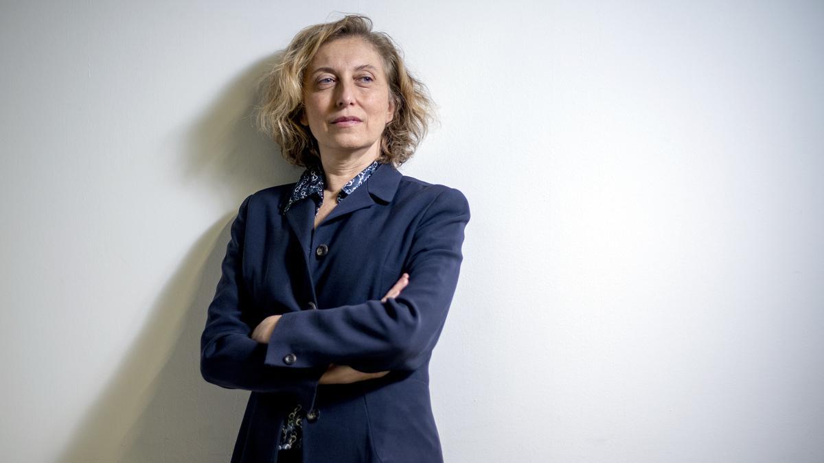 La escritora Emma Riverola, esta semana. La escritora Emma Riverola, esta semana.