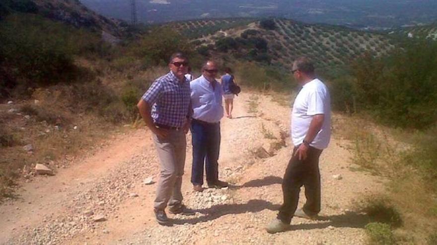 Reparan el camino del santuario para la 'Bajá'