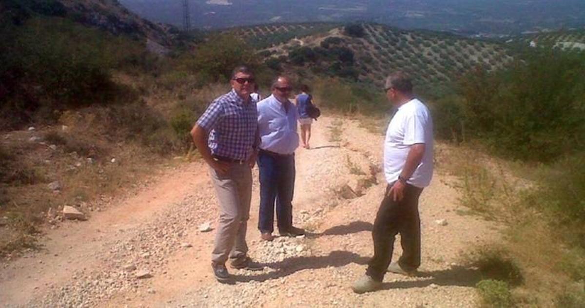 Reparan el camino del santuario para la 'Bajá'