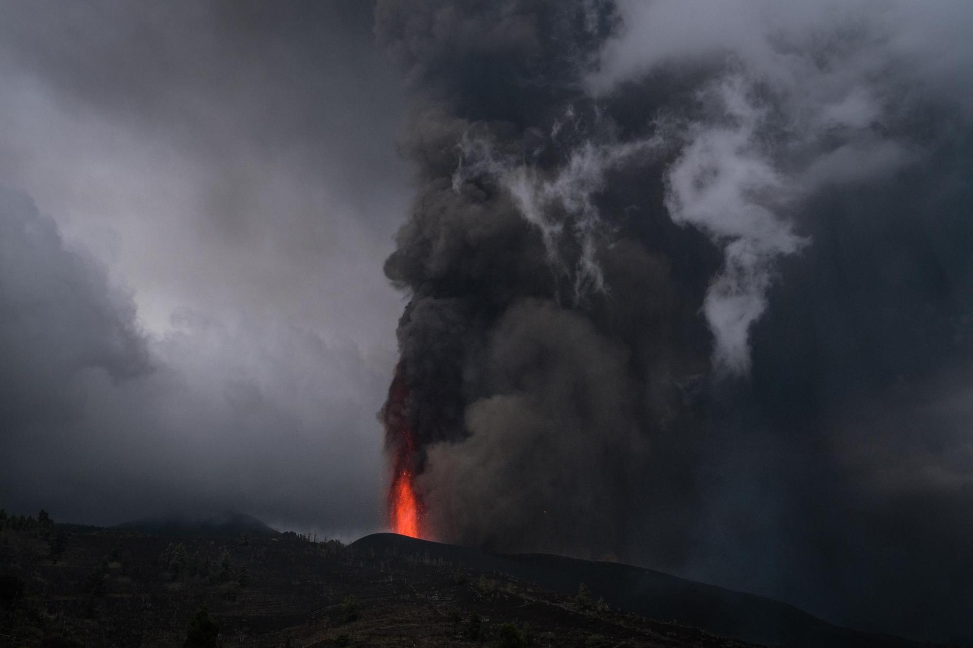 La erupción del volcán de La Palma, en imágenes