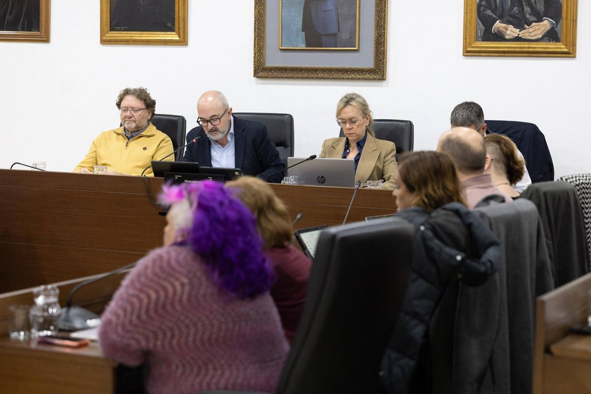 Las imágenes de pleno del Ayuntamiento de Sant Josep