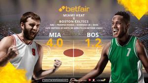 Miami Heat vs. Boston Celtics: horario, TV, estadísticas, cuadro y pronósticos