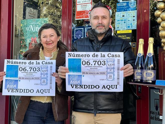 Fotogalería | El Gordo del Niño reparte 1,2 millones de euros en Extremadura