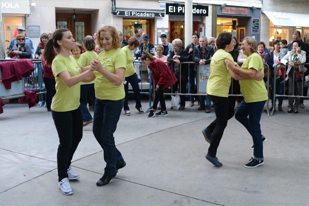 'Todos a bailar' en la plaza San Pedro Nolasco
