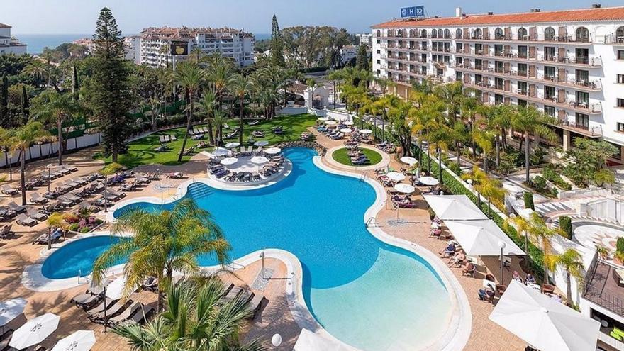 Instalaciones del hotel Andalucía Plaza, ubicado en Puerto Banús