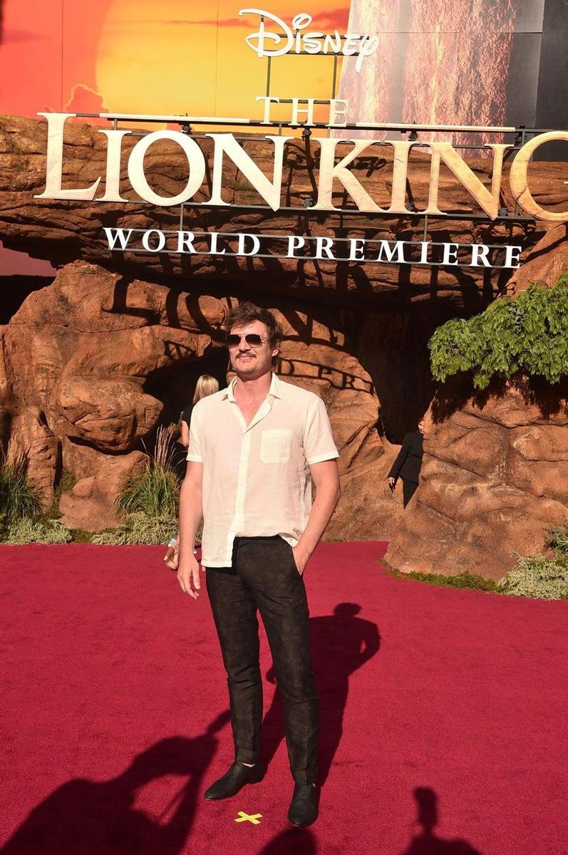 Pedro Pascal, en el estreno de 'El Rey León'