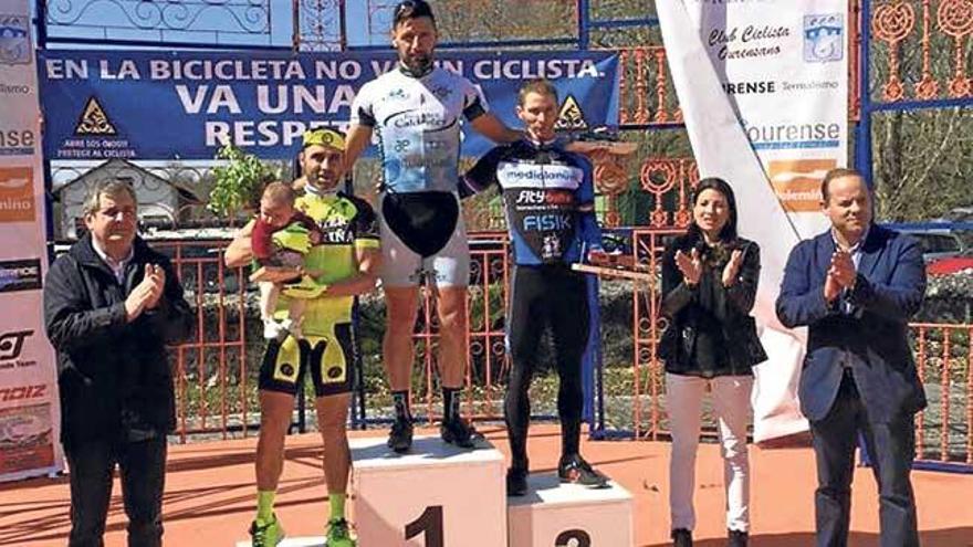 Rafel Miralles gana en solitario en Ourense