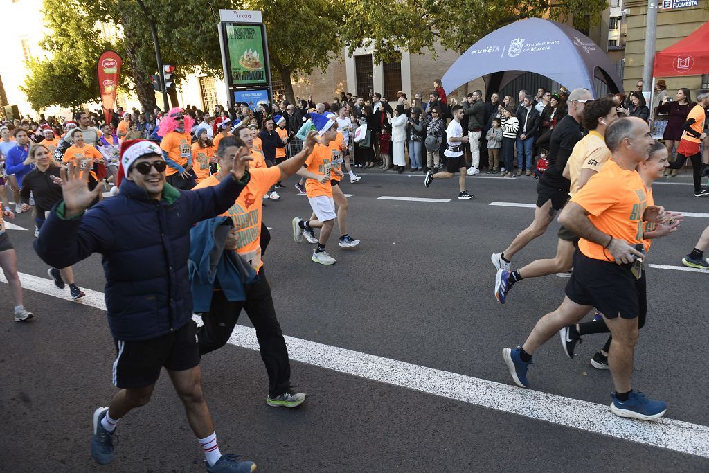 La San Silvestre 2025 en Murcia, en fotografías