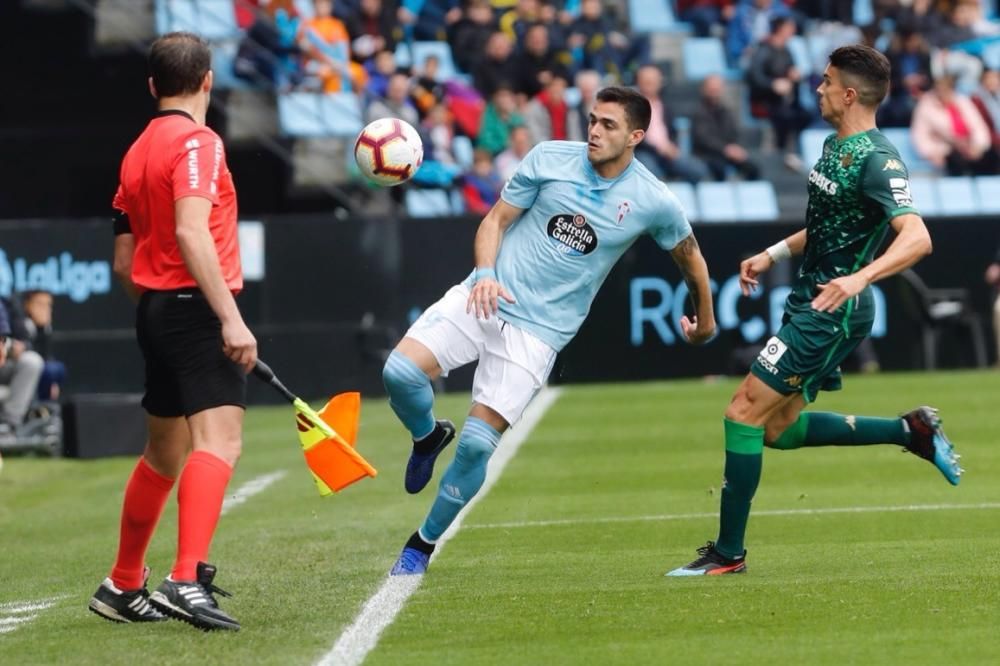 Las mejores imágenes del encuentro entre vigueses y sevillanos en el estadio vigués.