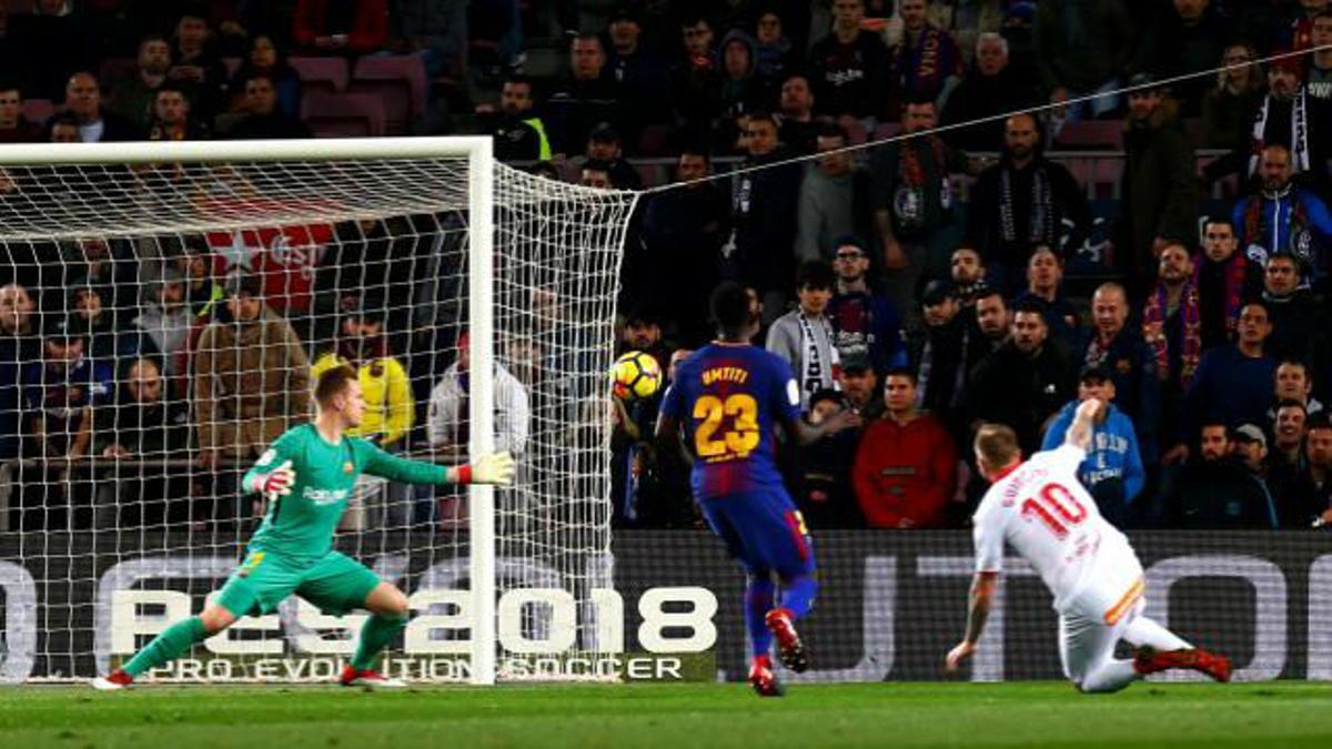LALIGA | FC Barcelona - Alavés (2-1): El gol de Guidetti