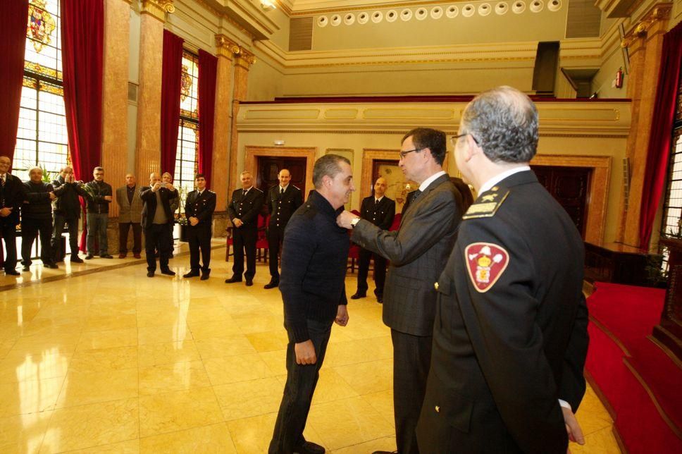 Acto de homenaje a los bomberos