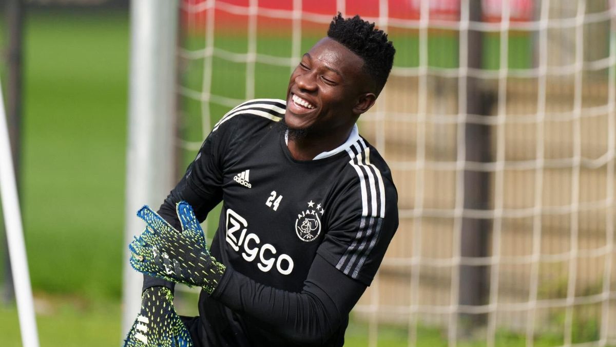 Onana, jugador del Ajax