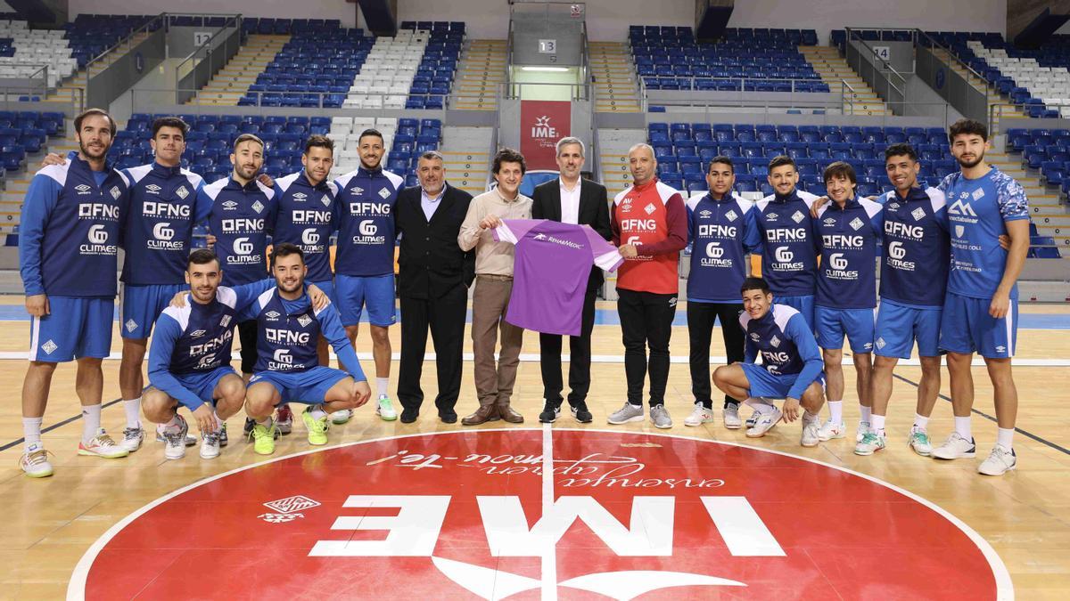 El Palma Futsal ha presentado hoy el nuevo acuerdo de patrocinio y colaboración con RehabMedic