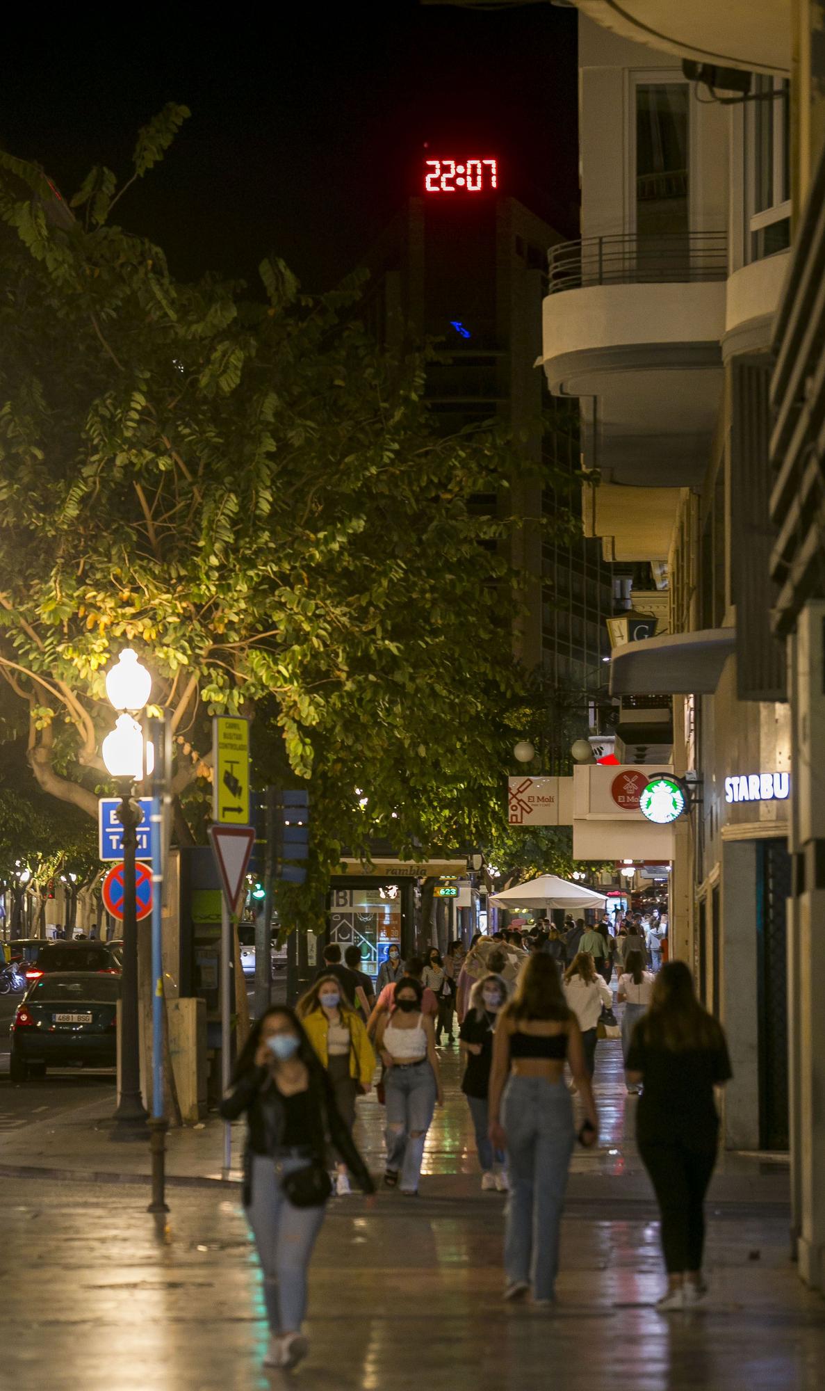 La vida sin estado de alarma en la provincia de Alicante