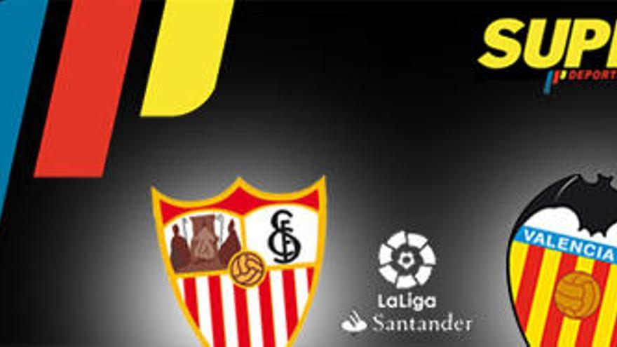 Horario y dónde ver el Sevilla FC-Valencia CF