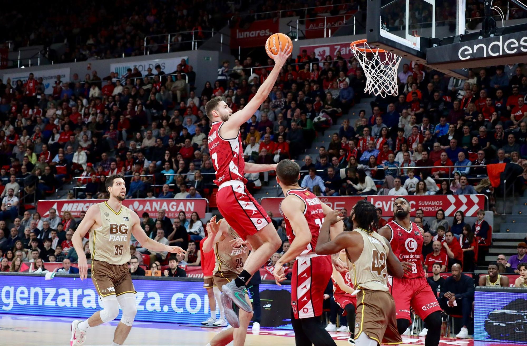 Así ha sido el partido entre el Casademont Zaragoza y el Girona