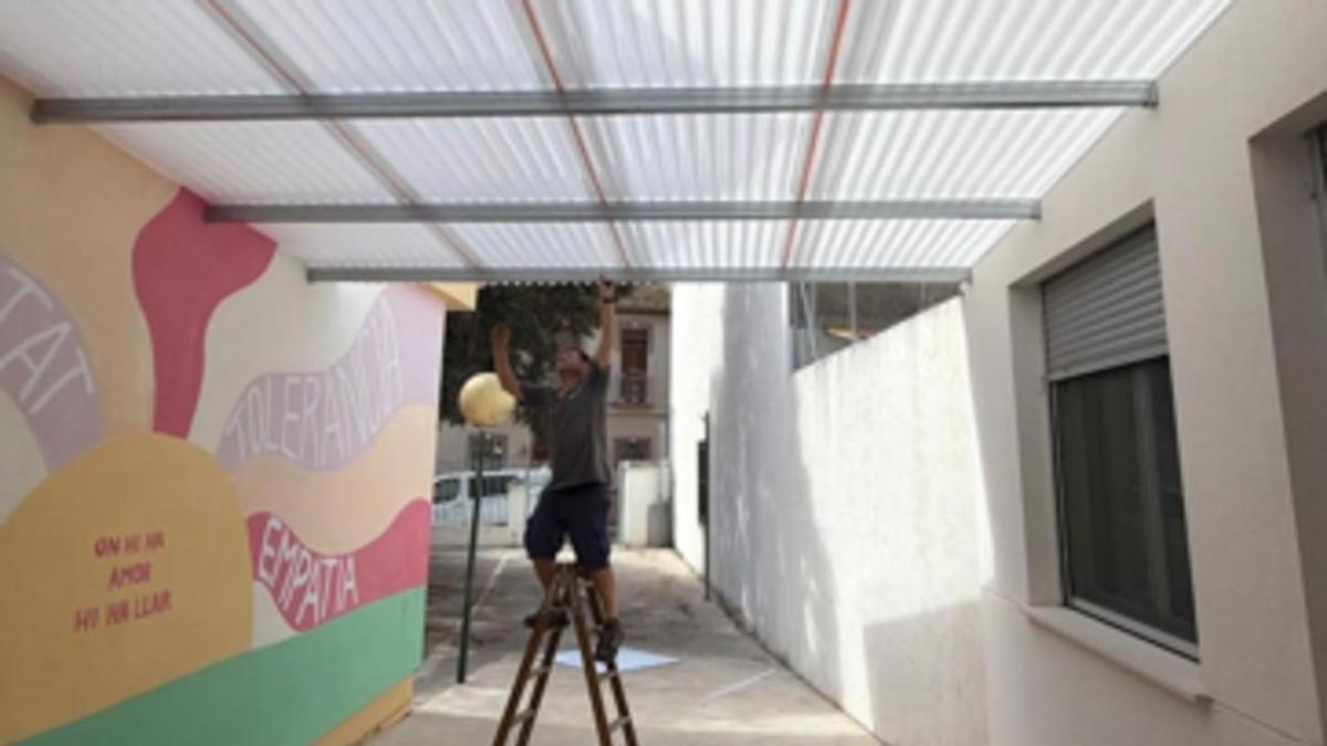 Alfauir inicia el curso con importantes mejoras en el colegio para garantizar el bienestar del alumnado