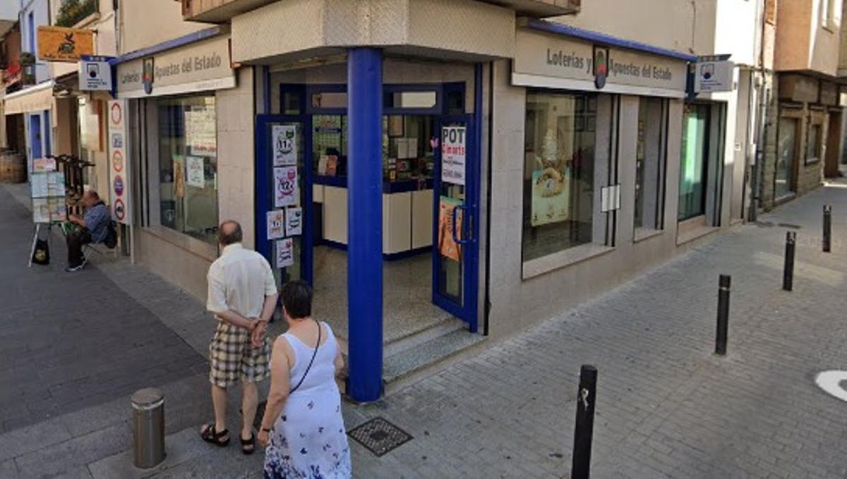 Administració de loteria número 1 del carrer Sant Sebastià de Roses
