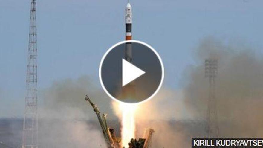 La nave tripulada rusa Soyuz MS-04 despega rumbo a la EEI
