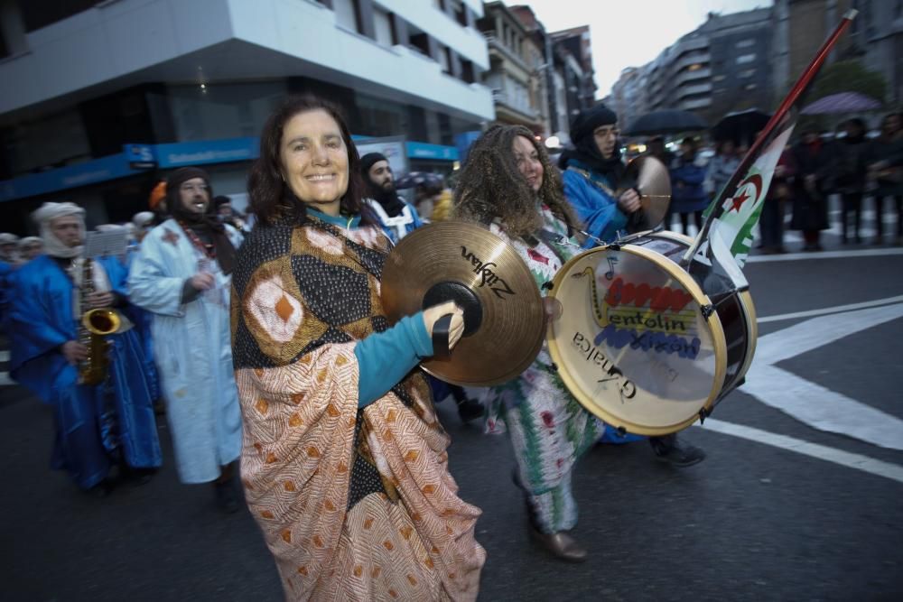 Desfile del martes de Carnaval en el Antroxu de Avilés