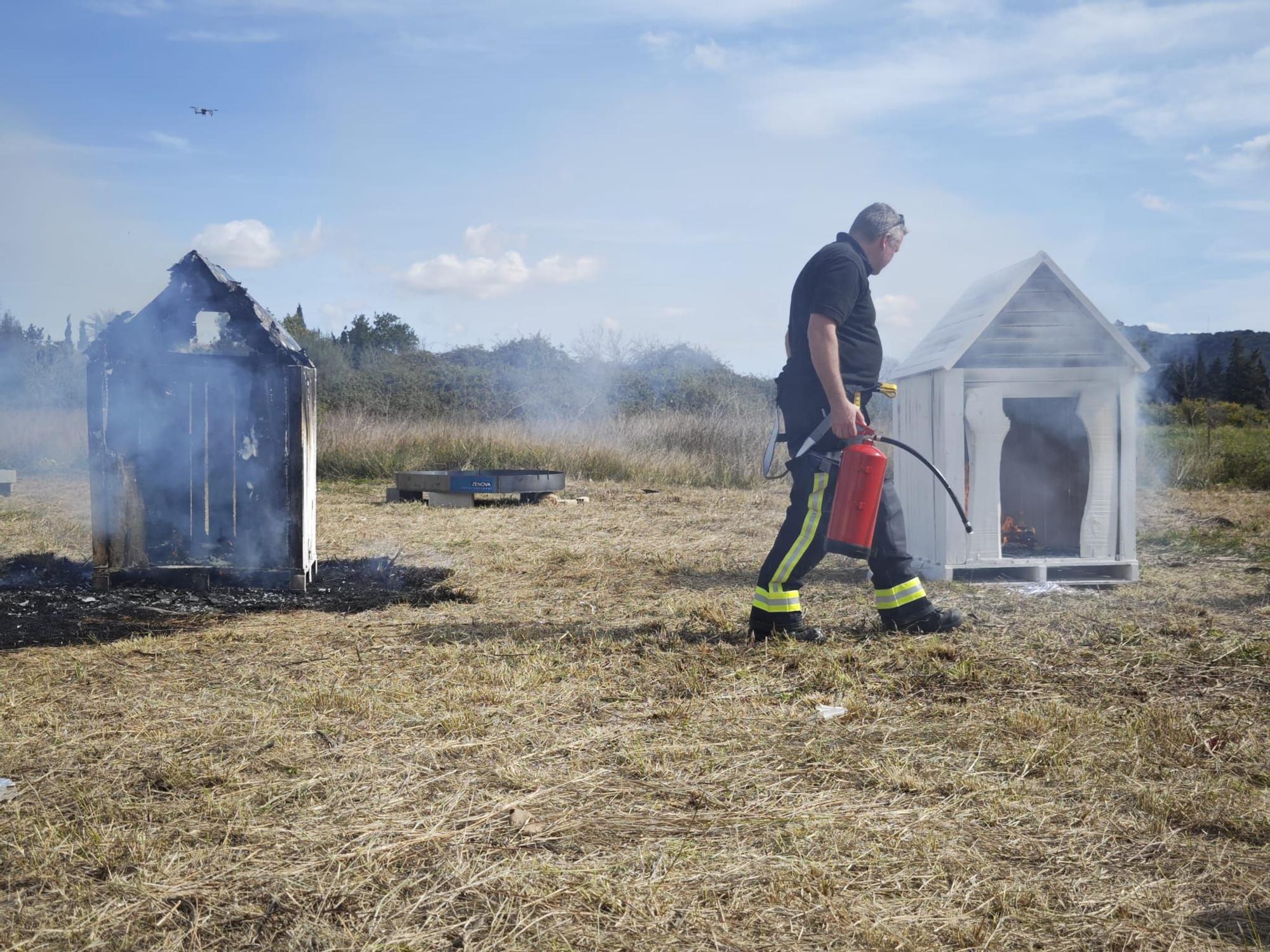 FOTOS | Estos son los materiales para prevenir incendios