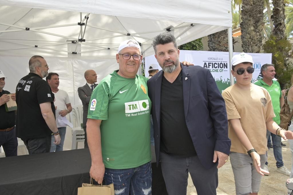 Así han celebrado el centenario del Elche con la presencia de Bragarnik como invitado