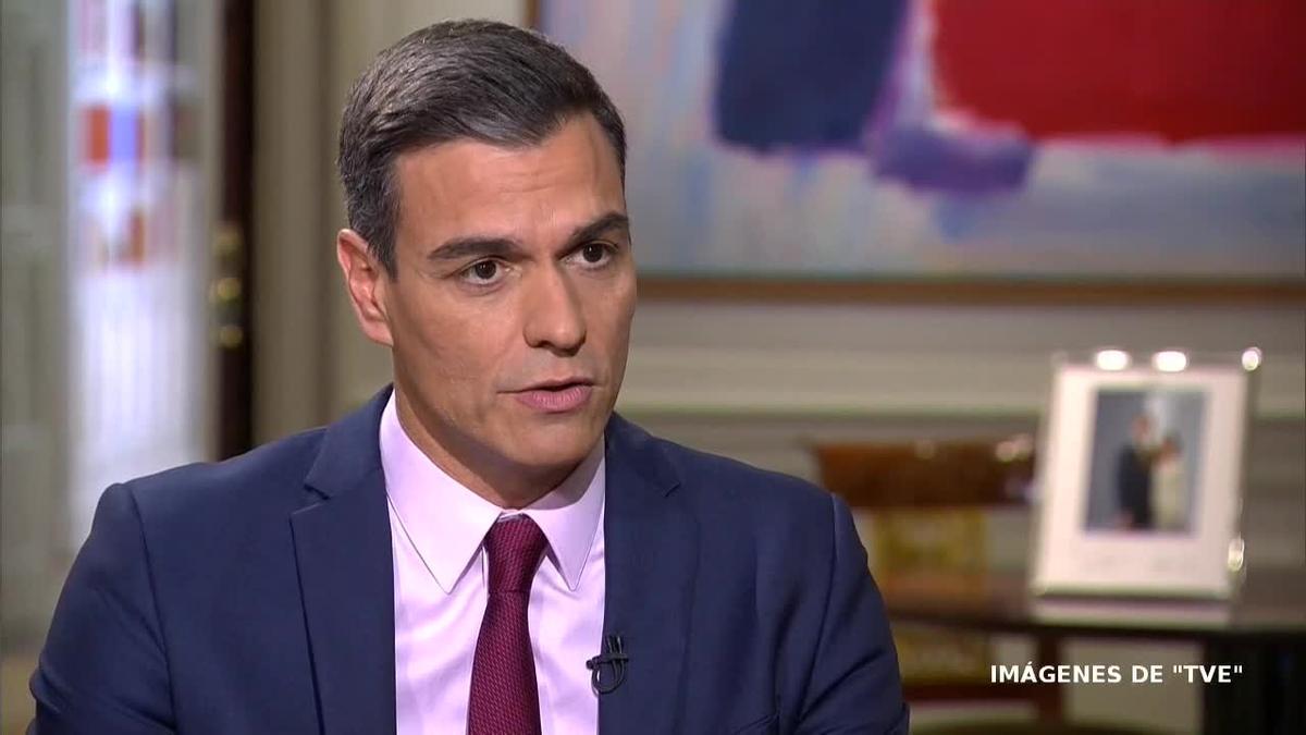 En una entrevista en TVE, Sánchez ha considerado que el 28 de abril debería servir para unir a los españoles y ha insistido en la necesidad de que los partidos sean capaces de hablar entre ellos.