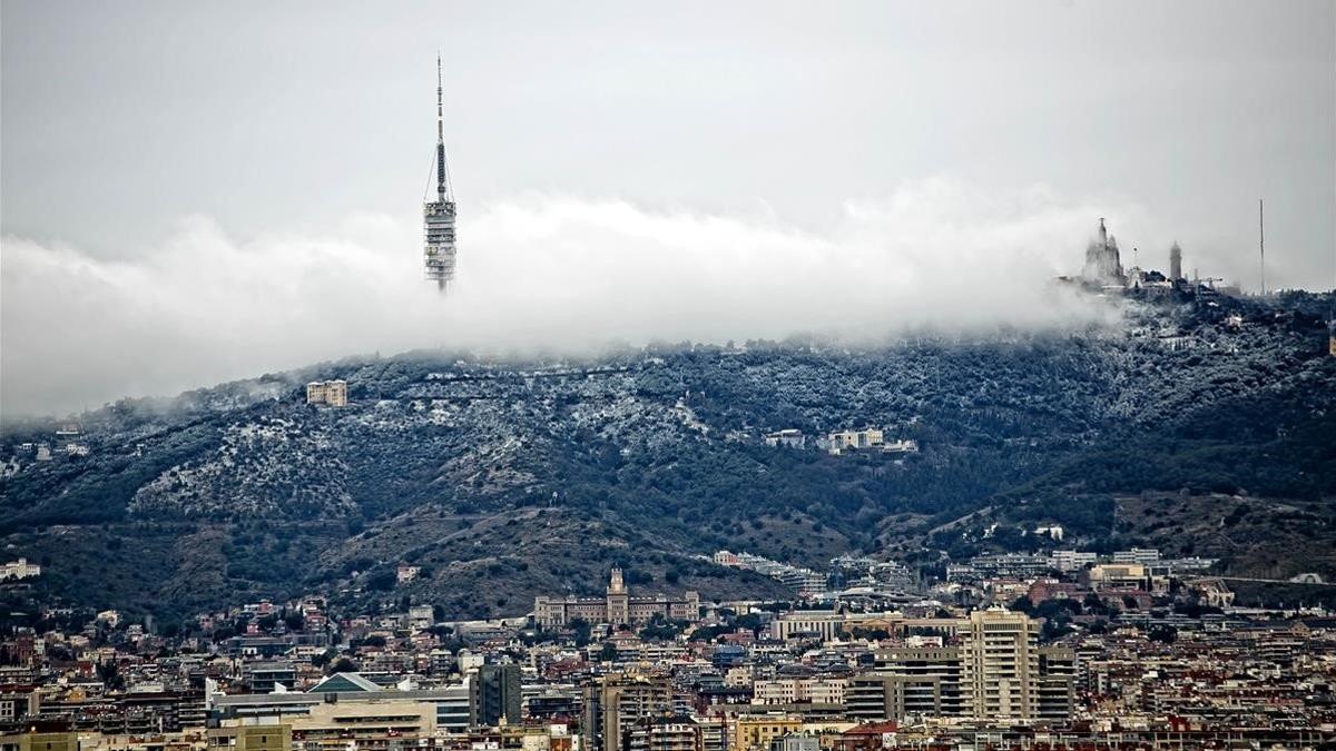 Tibidabo nevado