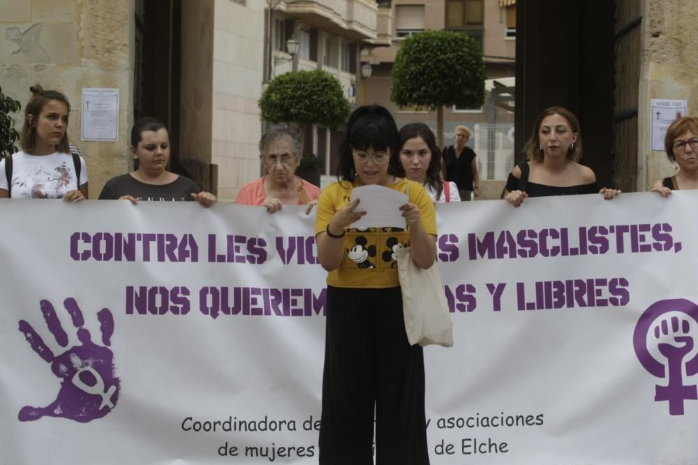 Concentración contra la violencia de género