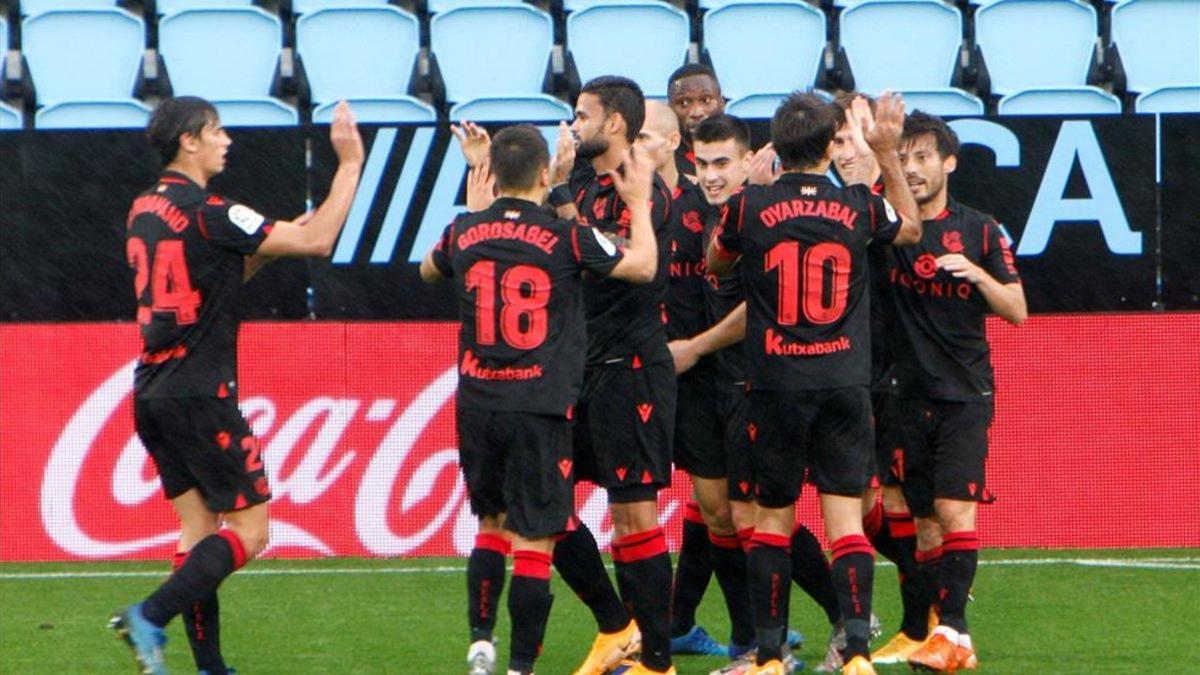 La Real Sociedad es líder en solitario de LaLiga Santander