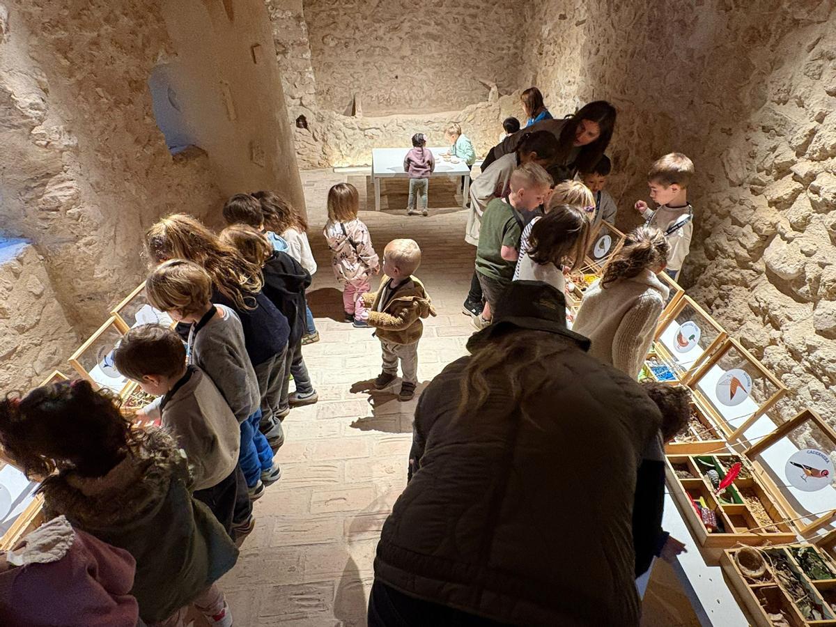 La visita educativa dels alumnes de l'escola Carrascar