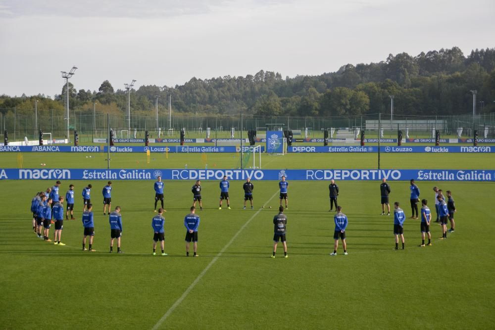 Entrenamiento del Deportivo 17 de octubre