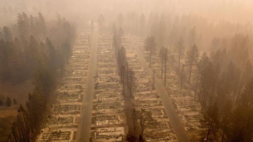 Paradise, la ciudad arrasada por los incendios en California