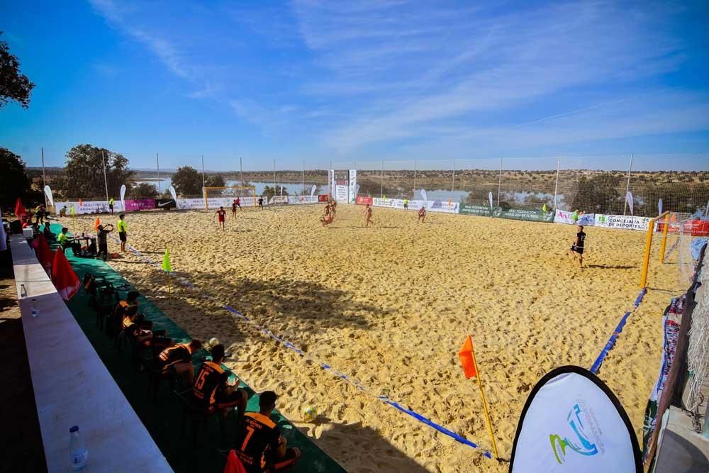 Campeonato de fútbol playa en La Colada