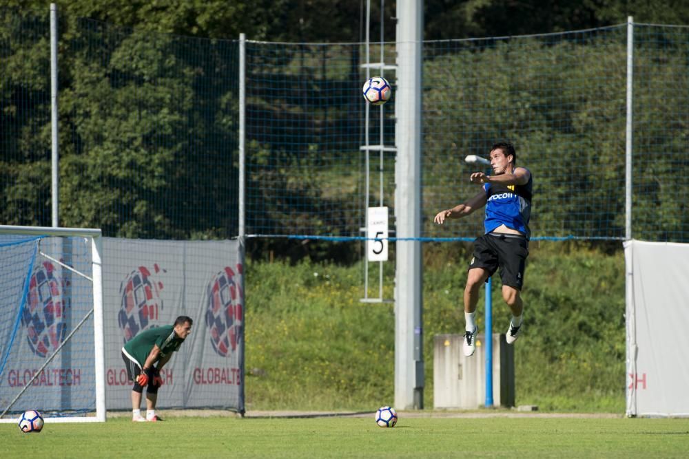 Entrenamiento del Real Oviedo