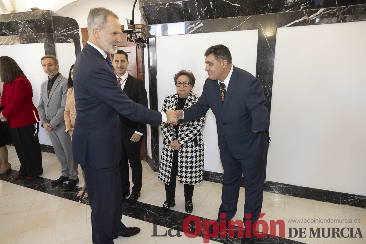 Visita de los reyes de España a Caravaca (Ayuntamiento)