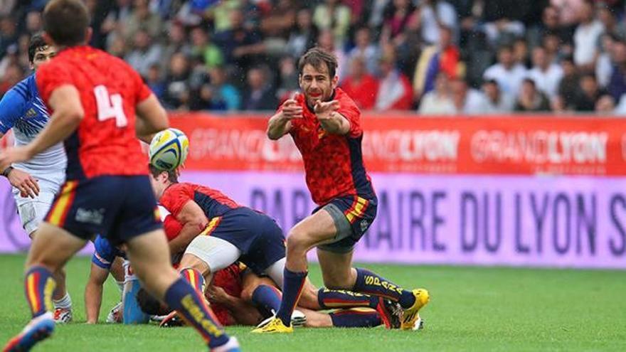 Imagen de un partido de la Selección Española.