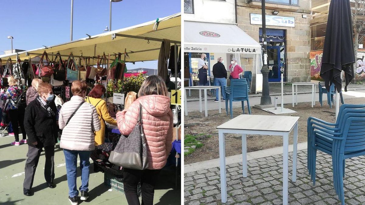 Domingo de sol, mercadillo y desescalada