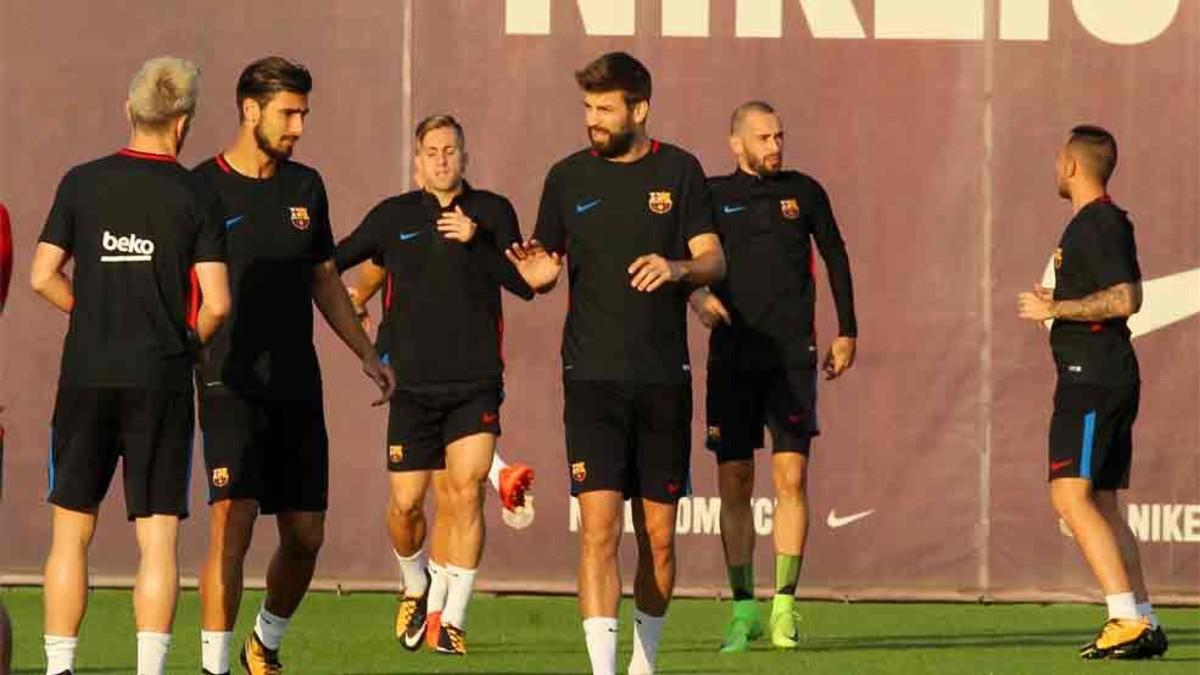 El Barcelona preparó el partido de Champions