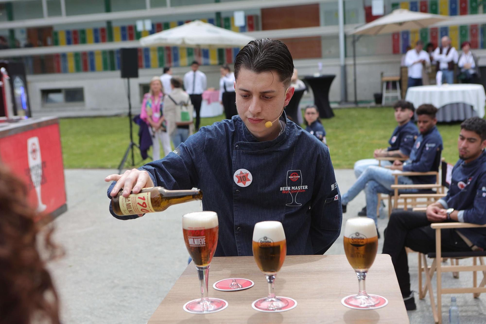 Certamen de Servicio de Cerveza Estrella Galicia en A Coruña