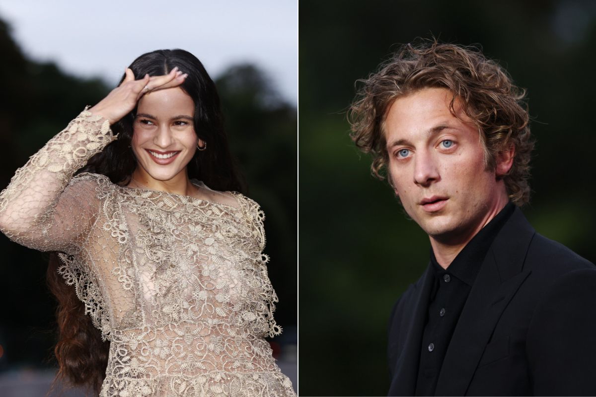 Rosalía y Jeremy Allen White juntos en París.