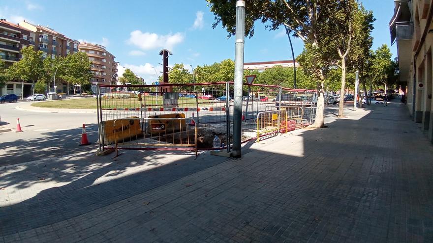 Acaben les obres del col·lector del torrent que passa pels carrers Abat Oliva i Súria