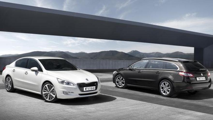 El nuevo Peugeot 508, en carrocería berlina y SW.