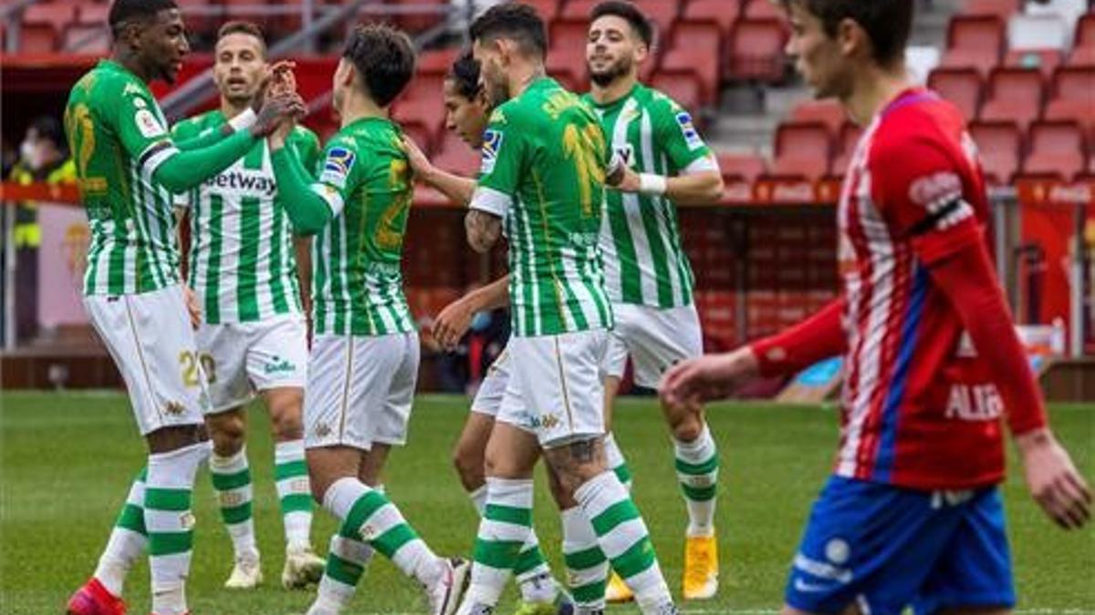 El resumen de la victoria del Betis en Copa ante el Sporting de Gijón