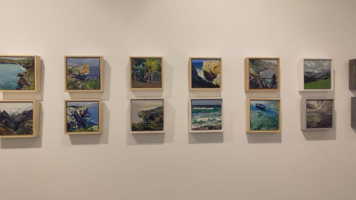 Exposición 'Pintura convertida en paisaje' de Isidoro Moreno López en Espacio 36